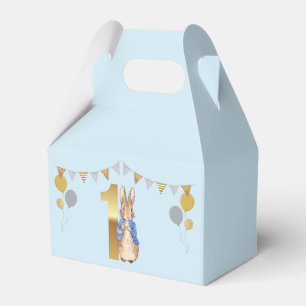 Peter the Rabbit First Birthday Favor Box
