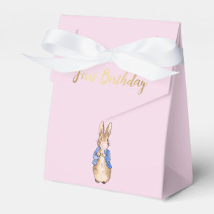 Peter the Rabbit First Birthday Favor Box