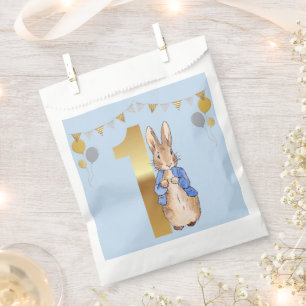 Peter the Rabbit First Birthday Favour Bag