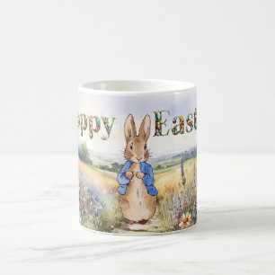 Peter the Rabbit Happy Easter Coffee Mug