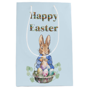 Peter the Rabbit Happy Easter Medium Gift Bag