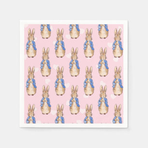  Peter the rabbit heart pattern Napkin