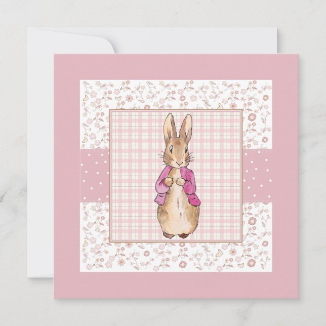 Peter the Rabbit Invitation (Front)