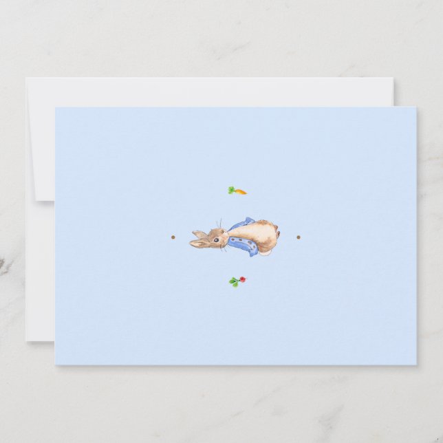 Peter the Rabbit Invitation (Front)