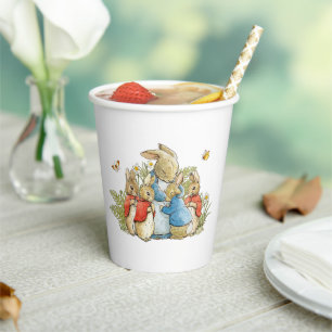 Peter the Rabbit Josephine Bunny  Paper Cups