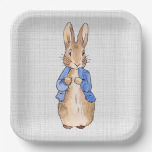 Peter the Rabbit  Paper Plate