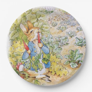 Peter the Rabbit Paper Plate