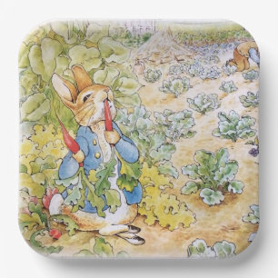 Peter the Rabbit Paper Plate