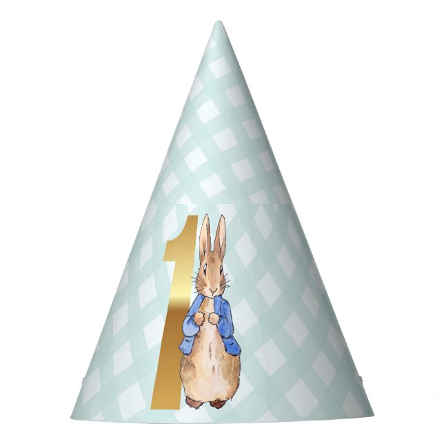 Peter the Rabbit  Party Hat (Front)