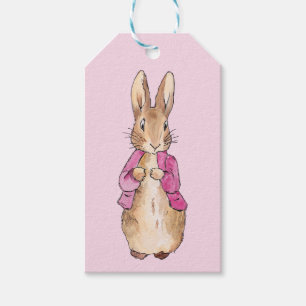Peter the Rabbit Pink jacket    Gift Tags