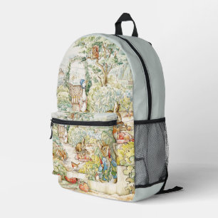 Peter the rabbit  printed backpack