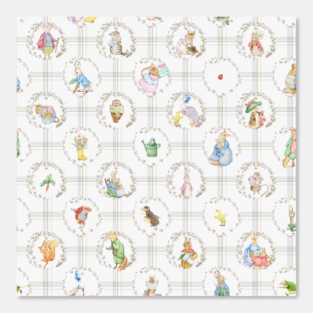 Peter the Rabbit Storybook Animals Beatrix BIG Wallpaper (Front)