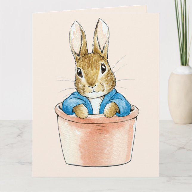 Peter the Rabbit Thank you Card (Front)