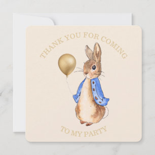 Peter the Rabbit Thank you for coming to my party