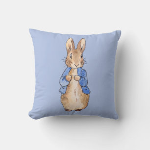 Peter the Rabbit Throw Pillow