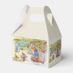Peter the Rabbit Tumbling in Vegie Patch Favor Box