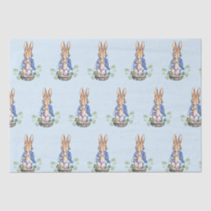 Peter the Rabbit with Easter Egg Basket Tissue Paper