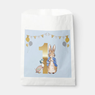 Peter the Rabbit with Jemima First Birthday Favour Bag