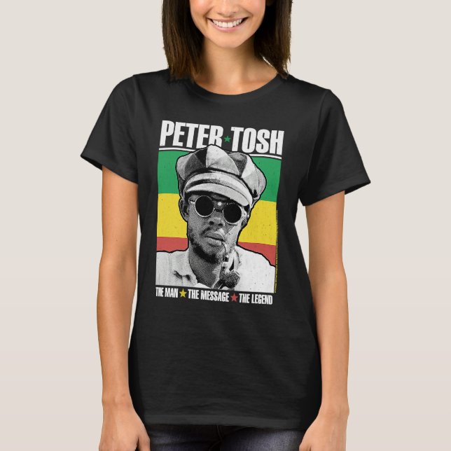Peter Tosh Sun Glasses T-Shirt (Front)