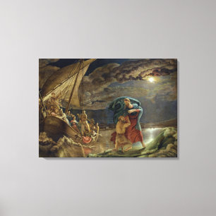 Peter Walks on Water, 1806 Canvas Print