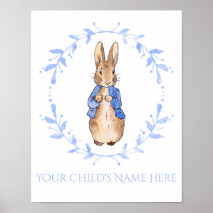Peter with Child's Name Personalisation Poster