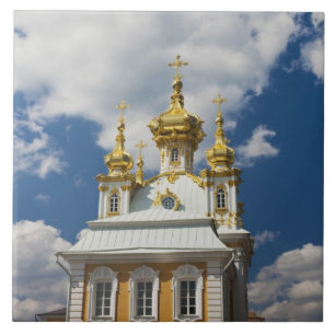 Peterhof, Grand Palace, chapel wing Tile