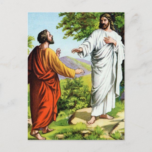 Peter's Confession Postcard (Front)