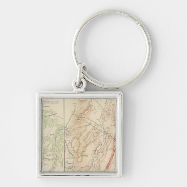 Petersburg, Gettysburg Keychain (Front)