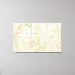 Petersburg, Va, Atlanta Campaign Canvas Print