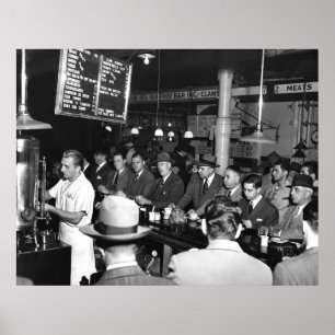 Pete's Bar: 1950 Poster