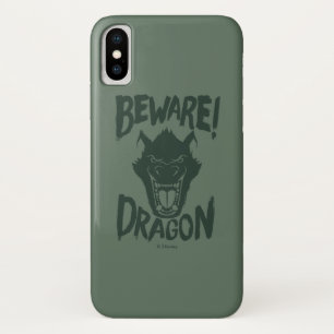 Pete's Dragon   Beware! Dragon iPhone X Case