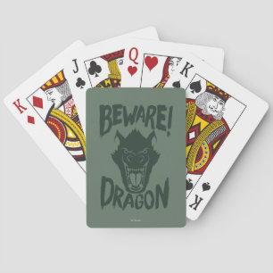 Pete's Dragon   Beware! Dragon Playing Cards