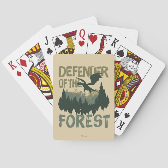 Pete's Dragon | Defender of the Forest Playing Cards (Back)