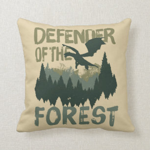 Pete's Dragon Defender of the Forest Throw Pillow