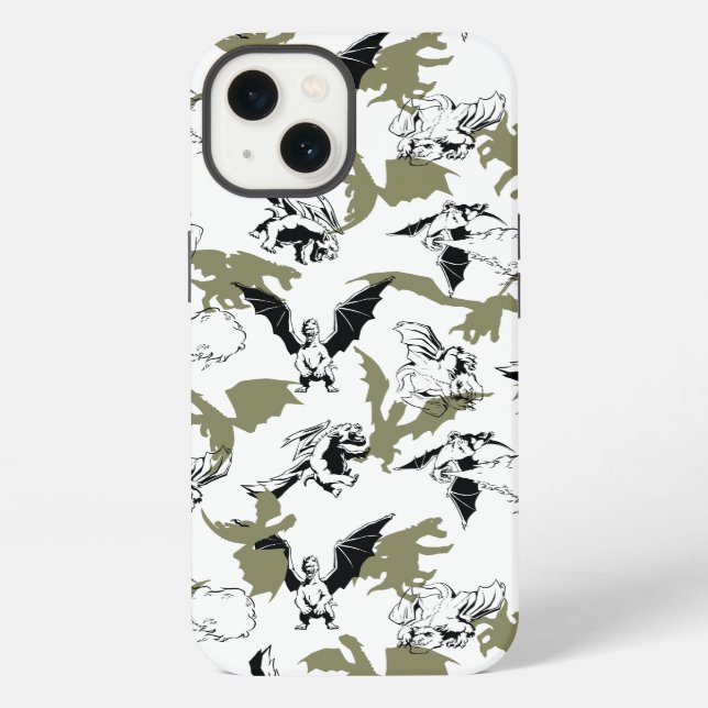 Pete's Dragon | Dragon Pattern iPhone Case (Back)