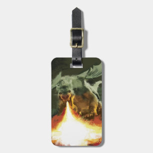 Pete's Dragon Fire-Breathing Cool Luggage Tag