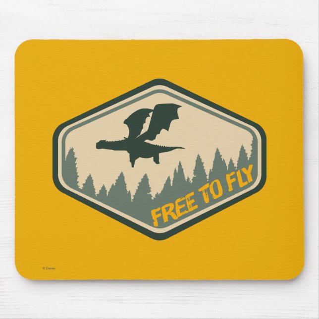 Pete's Dragon | Free to Fly Mouse Pad (Front)