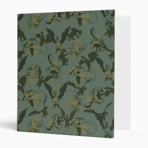 Pete's Dragon   Green Dragon Pattern Binder