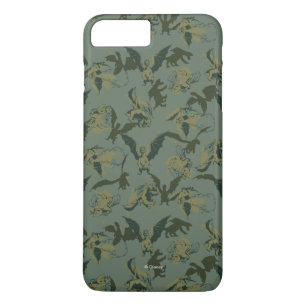 Pete's Dragon Green Dragon Pattern iPhone 8 Plus/7 Plus Case
