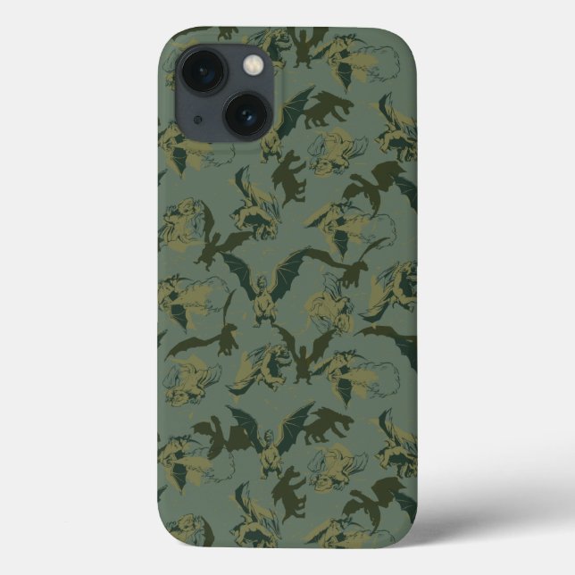 Pete's Dragon | Green Dragon Pattern Case-Mate iPhone Case (Back)