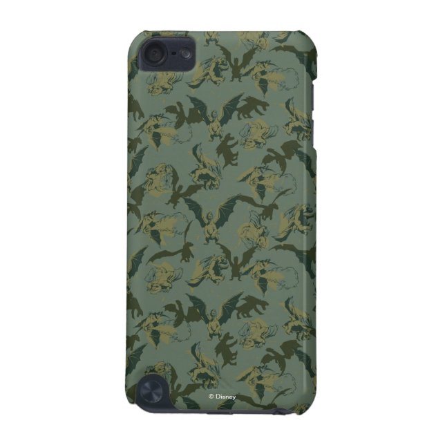Pete's Dragon | Green Dragon Pattern iPod Touch (5th Generation) Case (Back)