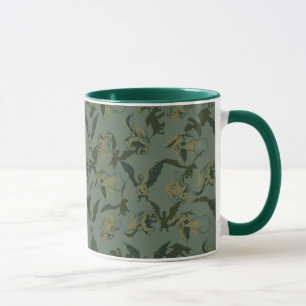 Pete's Dragon   Green Dragon Pattern Mug