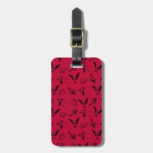 Pete's Dragon | Pete's Dragon Pattern Luggage Tag (Front Vertical)