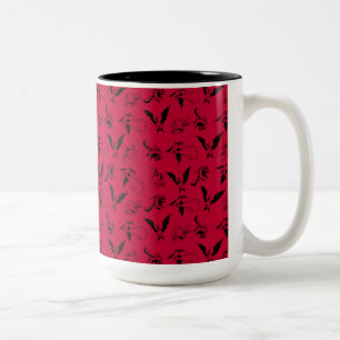 Pete's Dragon Pete's Dragon Pattern Two-Tone Coffee Mug