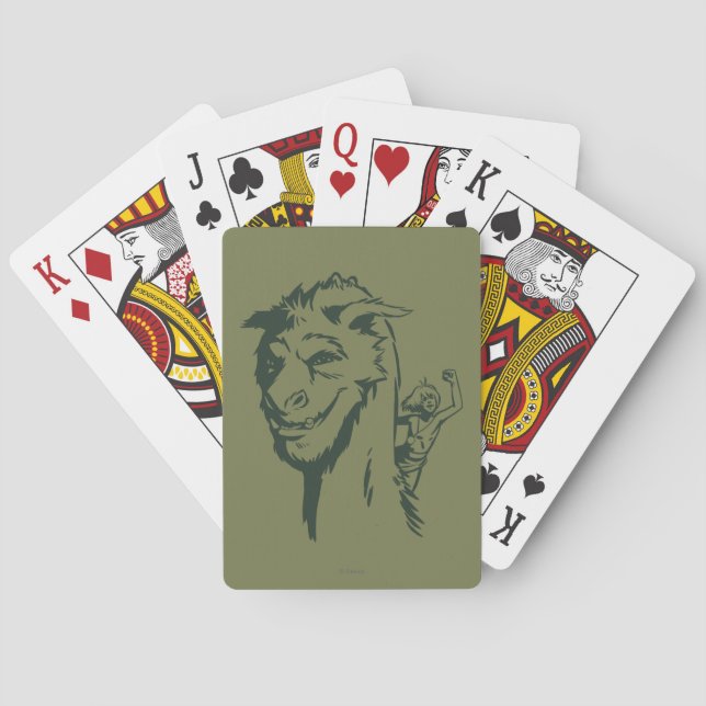 Pete's Dragon | Wild Boy Playing Cards (Back)