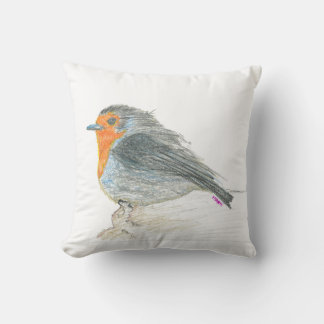 Petirrojo for M. Throw Pillow