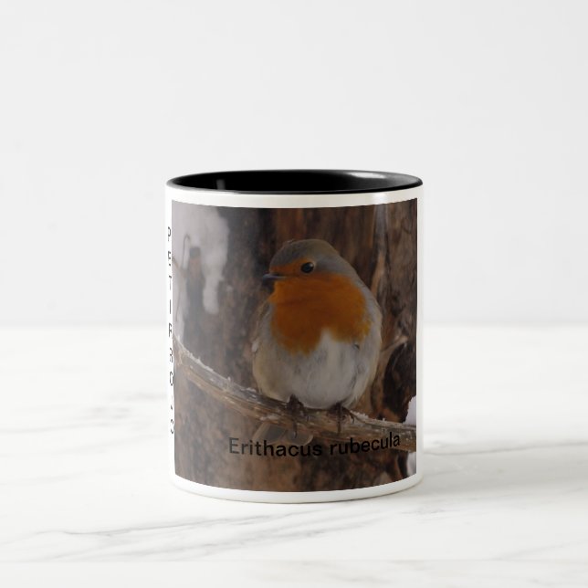 PETIRROJO Two-Tone COFFEE MUG (Center)
