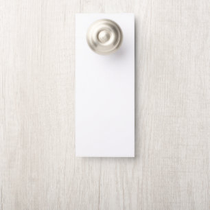 Petit Affichette de porte compact pour usage domes