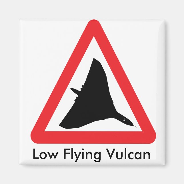 Petit aimant Vulcain Volant. (Devant)