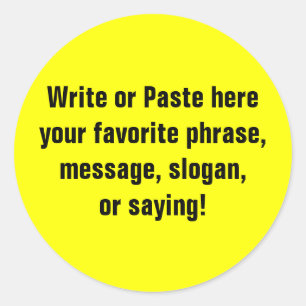 Petit Autocollant (1½ Pouce)